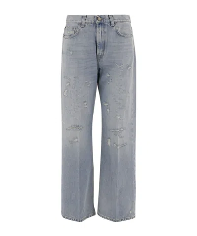 Haikure Distressed Jeans In Blue