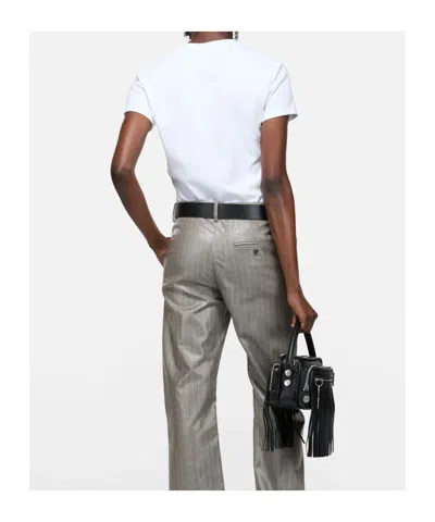 Acne Studios Fitted Graphic T-shirt In White