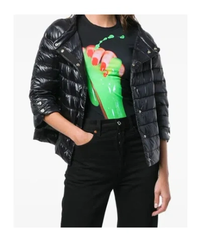 Herno Quilted Down Jacket In Black