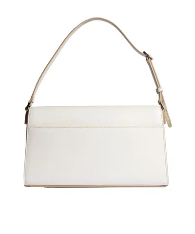 Gucci Horsebit Ristretto Medium Shoulder Bag In White | ModeSens