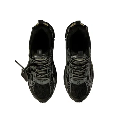Off-white Be Right Back Panel Sneakers Pull Tab In Black