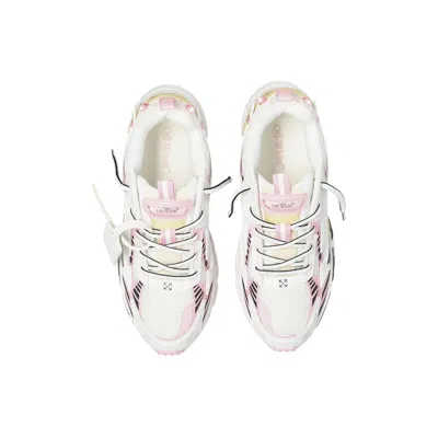 Off-white Multicolor Polyester Athletic Sneakers In Multi