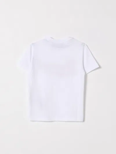 Dsquared2 Logo-ptint Relaxed T-shirt In White