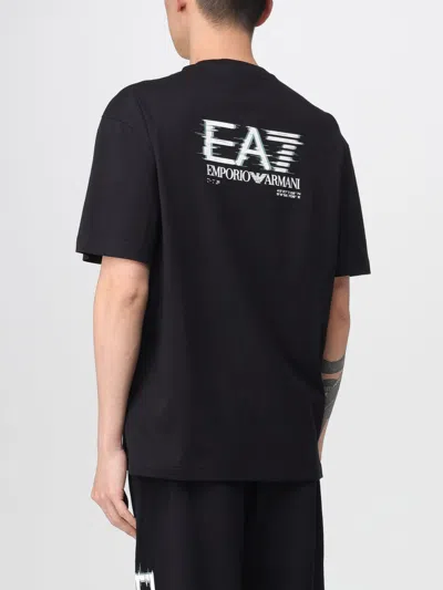 Ea7 T-shirt Men  In Black