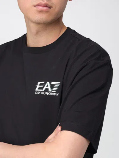 Ea7 T-shirt Men  In Black