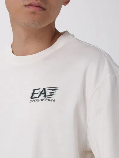 Ea7 T-shirt Men  In White