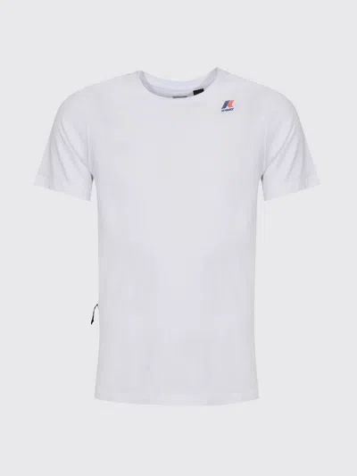 K-way T-shirt Men In White