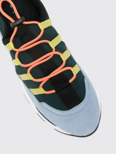 Marni Sneakers Contrasting Sole Low Top Pull Tab In Multi