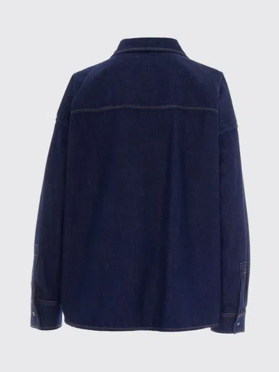 Weekend Max Mara Camicia Oversize Dark Blue In Blue