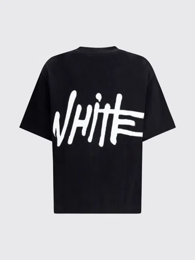 T恤 OFF-WHITE 男士 颜色 黑色