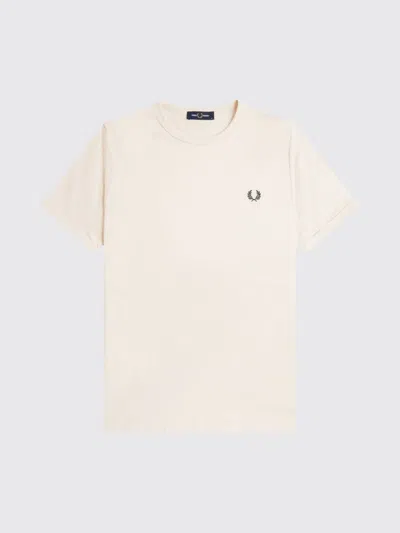 Fred Perry T-shirt Men  In White