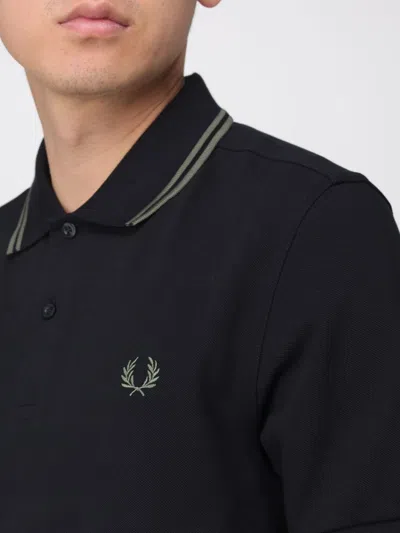 Fred Perry T-shirt Men  In Black