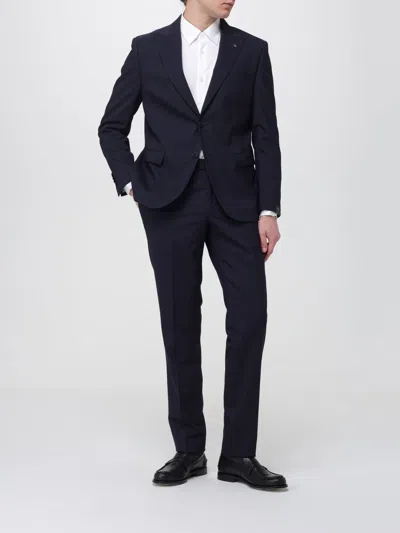 Manuel Ritz Suit Men  In Blue