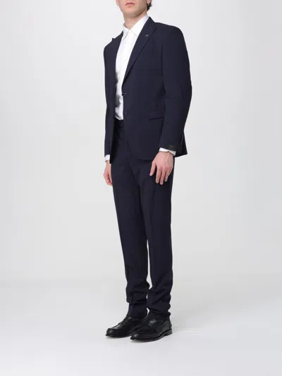 Manuel Ritz Suit Men  In Blue