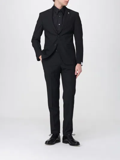 Manuel Ritz Suit Men  In Black