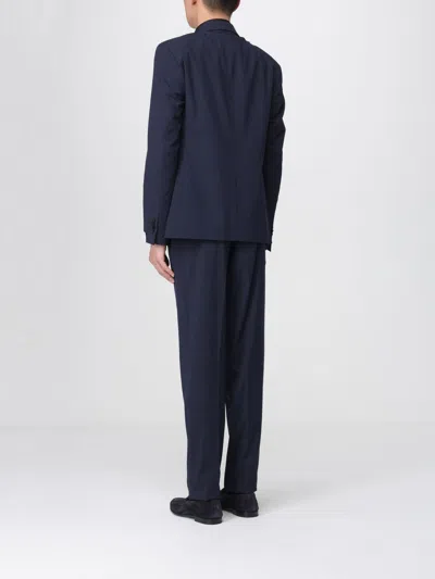 Manuel Ritz Suit Men  In Blue
