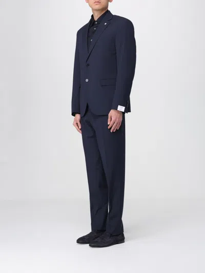 Manuel Ritz Suit Men  In Blue
