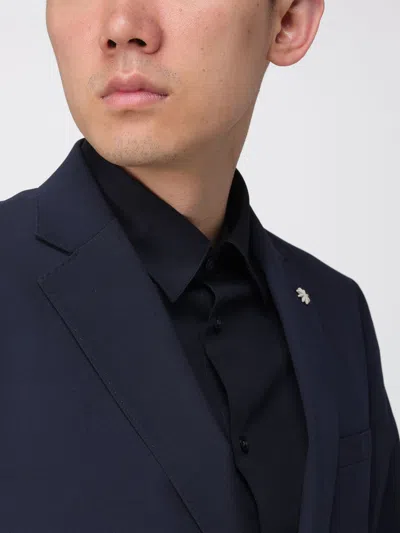 Manuel Ritz Suit Men  In Blue