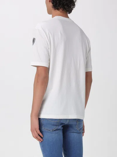 Blauer T-shirt Men  In White