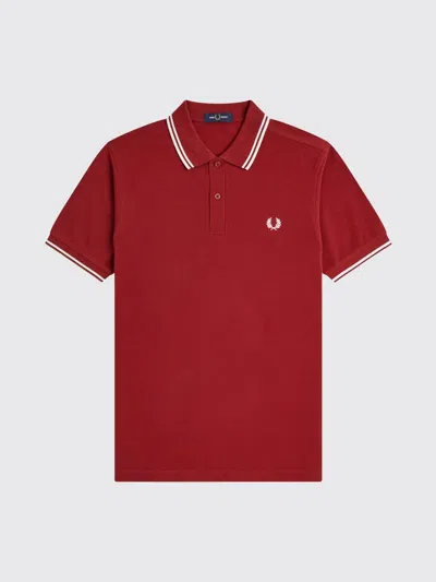 Fred Perry T-shirt Men  In Red