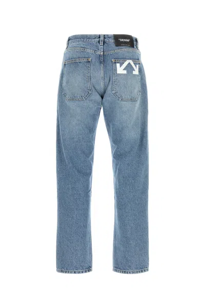 Off-white Denim Jeans In Blue