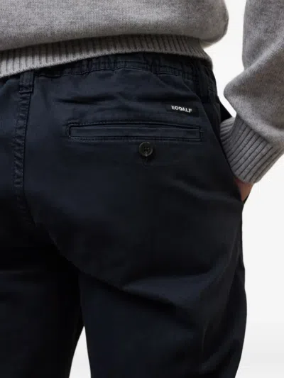 Ecoalf Elasticated Trousers In Blue