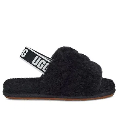 Ugg (td)  Fluff Yeah Slide 'black' In Multi