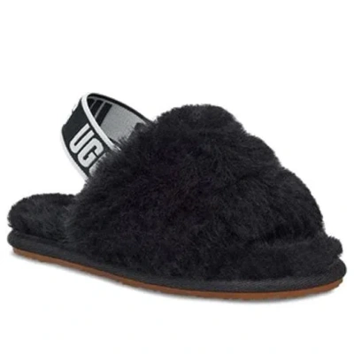Ugg (td)  Fluff Yeah Slide 'black' In Multi