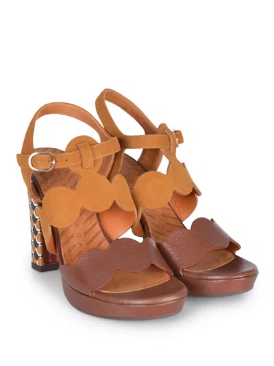 Chie Mihara Sandals In Brown