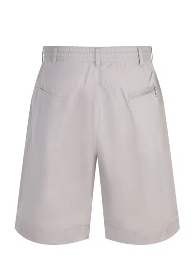 Y-3 Cargo Drawstring Shorts In Neutral