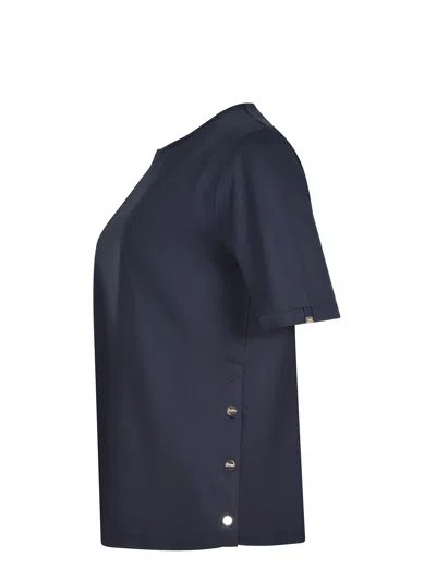 Herno T-shirt In Blue