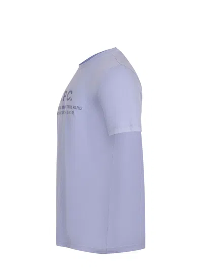A.p.c. T-shirt In Blue