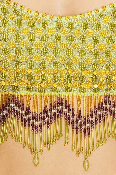 Bode Bottleglass Top In Gray