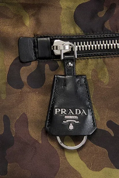 Pre-owned Prada Reversible Camouflage Handbag In Multi