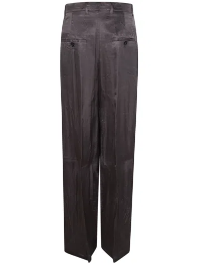 Rick Owens Belt Loop Casual Pants In Brown