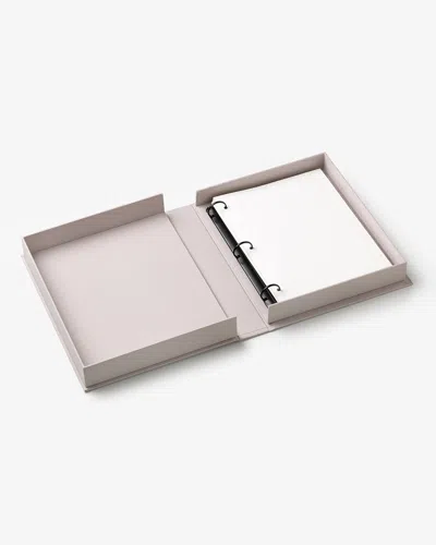 Printworks Embroidered Dog-motif Photo Album In Neutral