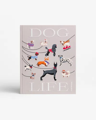 Printworks Embroidered Dog-motif Photo Album In Neutral