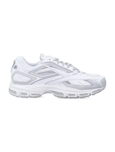 Reebok White Polyethylene Athletic Sneakers In Multi