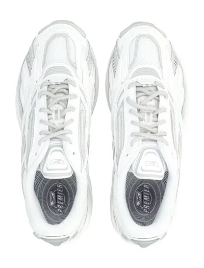 Reebok White Polyethylene Athletic Sneakers In Multi