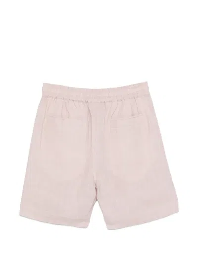 Eleventy Drawstring Deck Shorts In Pink