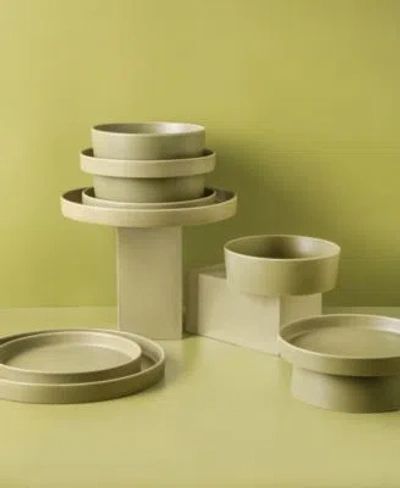 Stone By Mercer Project Dinnerware Collection In White