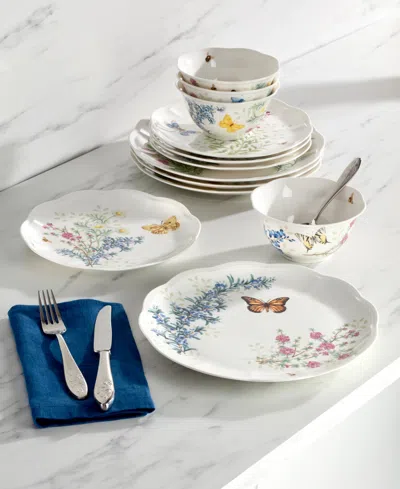 Lenox Butterfly Meadow Herbs 12 Pc. Dinnerware Set, Service For 4 In Multi