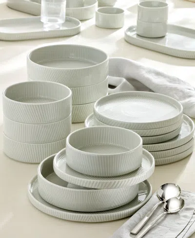 Lenox Modulus 16 Pc. Dinnerware Set, Service For 4 In Gray