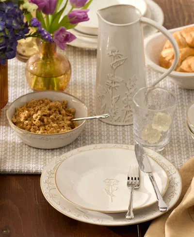 Lenox Homespun 12-pc. Dinnerware Set, Service For 4 In White