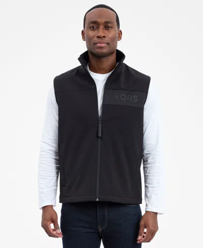 Michael Kors Men's Softshell Vest In Black