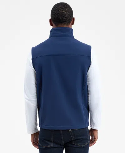 Michael Kors Men's Softshell Vest In Blue
