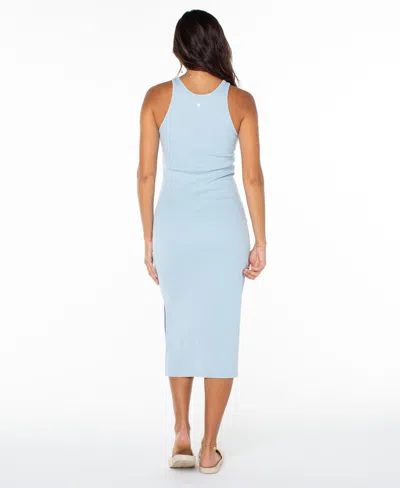 Roxy Emilia Racer Tank Midi Dress In Blue