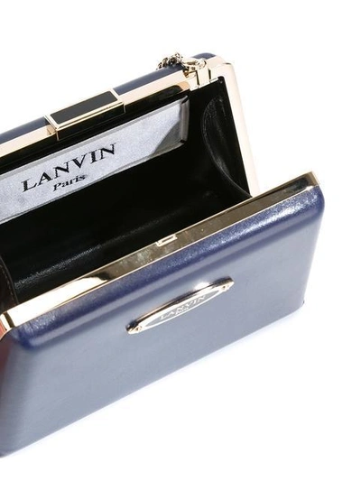 Shop Lanvin Le Petit Sac Box Clutch