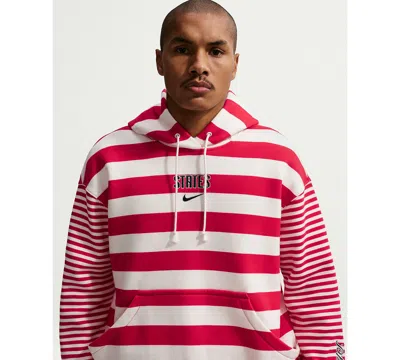 Nike Men's Usmnt Phoenix Oversized Long-sleeve Sweatshirt In Multi