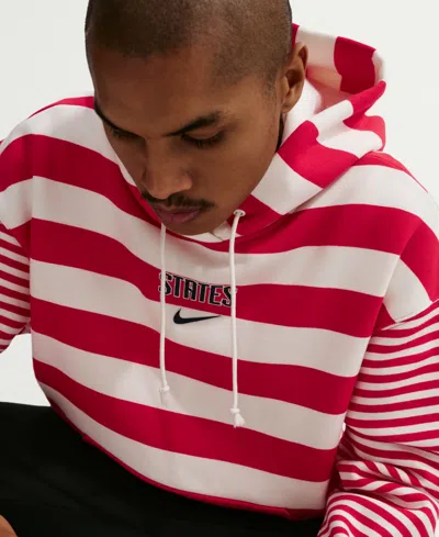Nike Men's Usmnt Phoenix Oversized Long-sleeve Sweatshirt In Multi